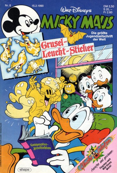 Micky Maus 1990/ 8 (Z0-1), Ehapa