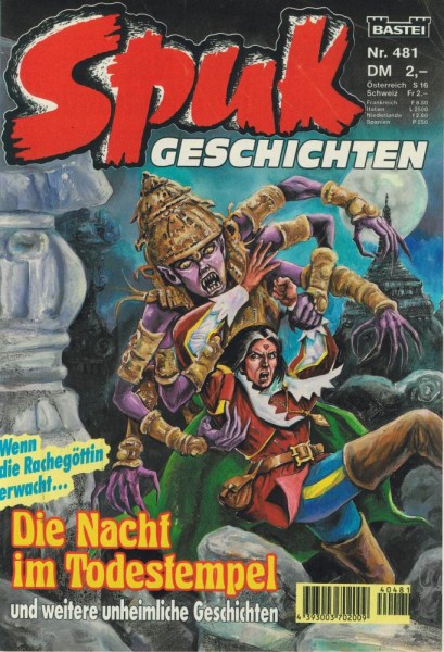 Spuk Geschichten 481 (Z1-), Bastei