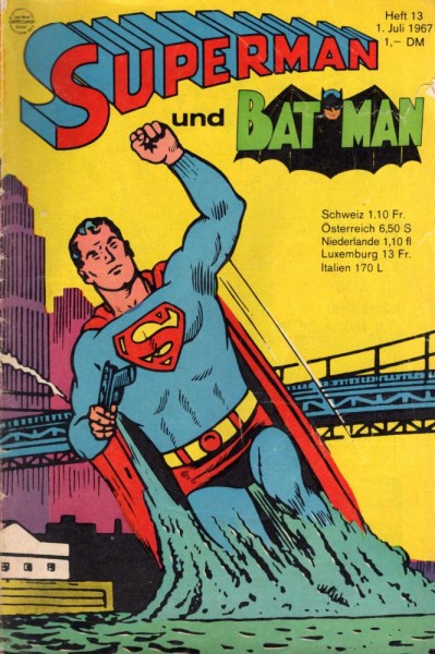 Superman 1967/ 13 (Z2), Ehapa