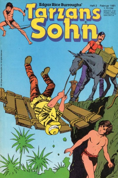 Tarzans Sohn 1981/ 2 (Z0), Ehapa