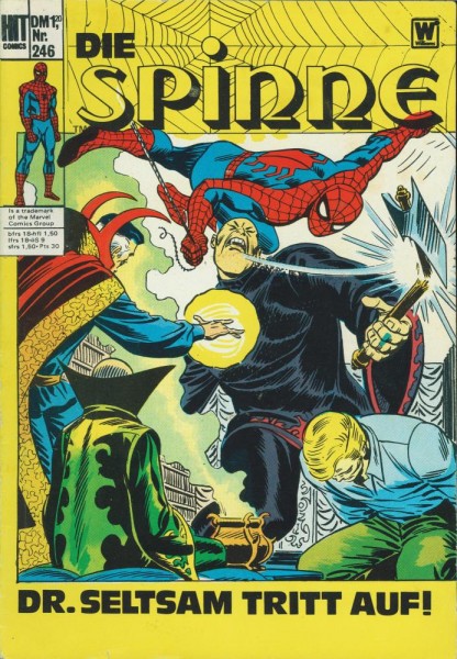 Hit Comics 246 - Die Spinne (Z1-2), bsv