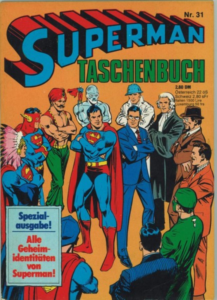 Superman Taschenbuch 31 (Z1), Ehapa