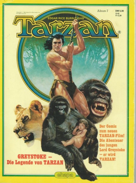 Tarzan Comic Album 7 (Z1-2), Ehapa