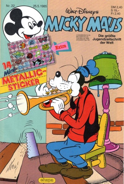 Micky Maus 1985/ 22 (Z0-1), Ehapa