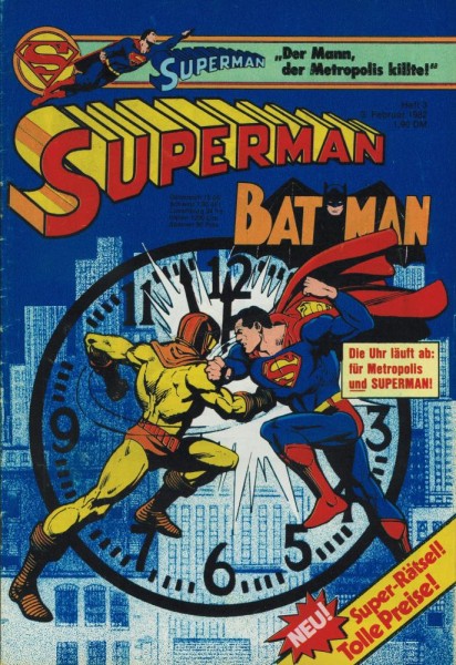 Superman 1982/ 3 (Z1-2, Sm), Ehapa