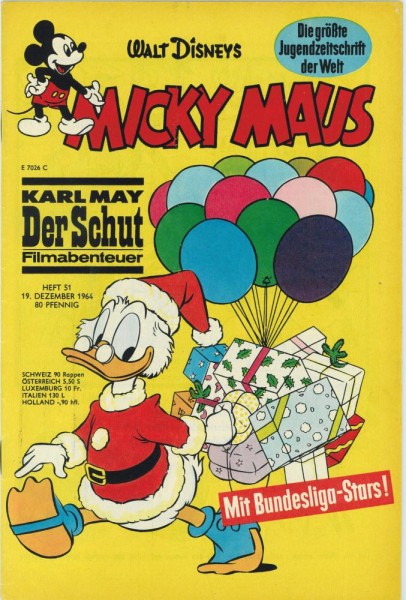 Micky Maus 1964/ 51 (Z1, Sm, St), Ehapa