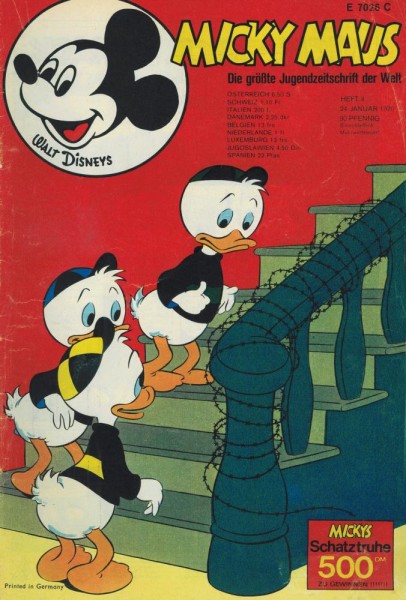Micky Maus 1970/ 4 (Z1-2), Ehapa