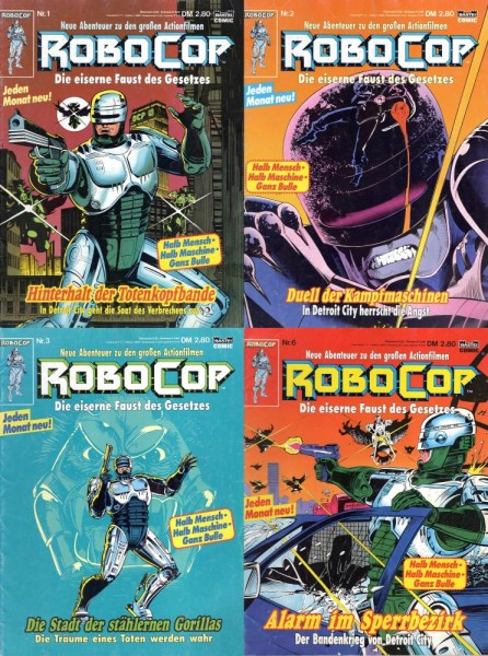 RoboCop 1-3+6 (Z1), Bastei