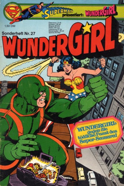 Wundergirl 27 (Z1-, Sm), Ehapa