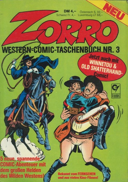 Zorro Comic-Taschenbuch 3 (Z1), Condor