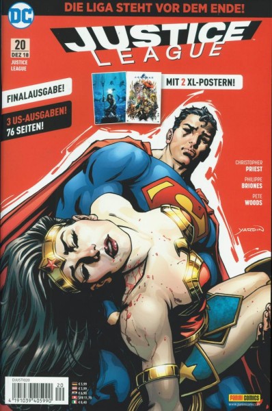 Justice League Rebirth 20, Panini