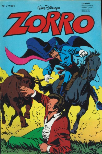 Zorro 1981/ 7 (Z1), Ehapa