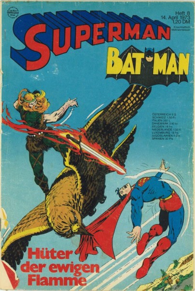 Superman 1973/ 8 (Z3, Sm), Ehapa