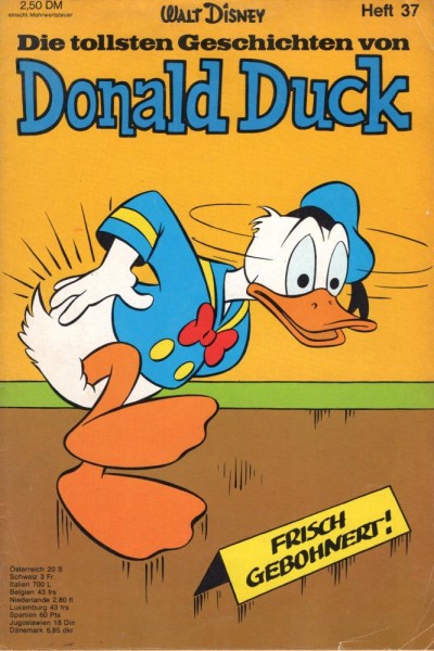 Die tollsten Geschichten von Donald Duck Sonderheft 37 (Z1-2), Ehapa