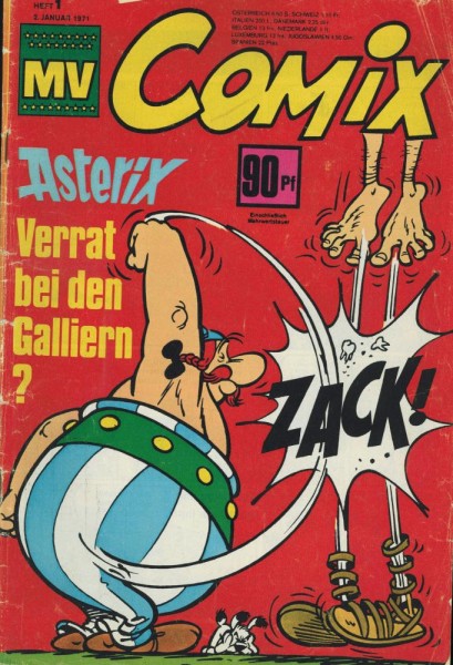 Mickyvision 1971 1 (Z2, Sm), Ehapa