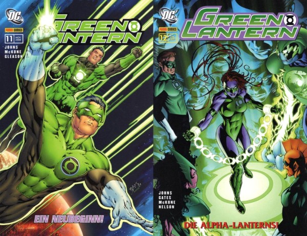Green Lantern Sonderband 11, 12 (Z1), Panini