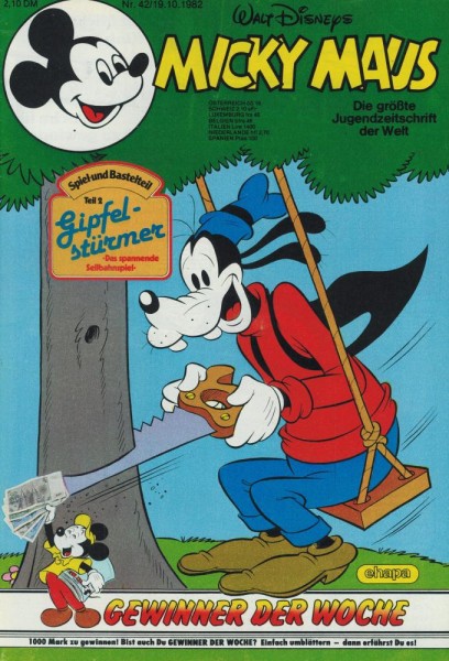 Micky Maus 1982/ 42 (Z1), Ehapa