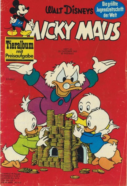 Micky Maus 1965/ 43 (Z2), Ehapa