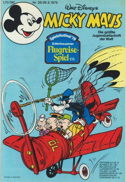 Micky Maus 1979/ 26 (Z0-1/1), Ehapa