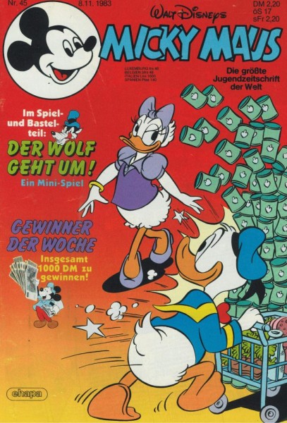 Micky Maus 1983/ 45 (Z0-1/1), Ehapa