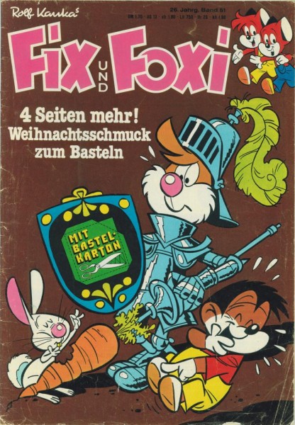 Fix und Foxi 26. Jg. 51 (Z2), Pabel