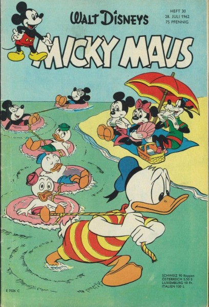 Micky Maus 1962/ 30 (Z1-2), Ehapa