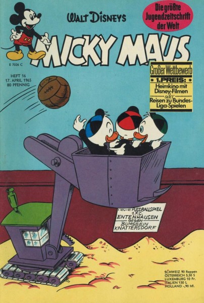 Micky Maus 1965/ 16 (Z1), Ehapa
