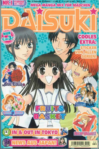 Daisuki 2003 1-11 (Z1), Carlsen