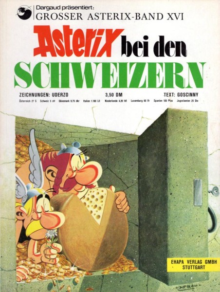 Asterix 16 (Z1-, 1. Auflage), Ehapa