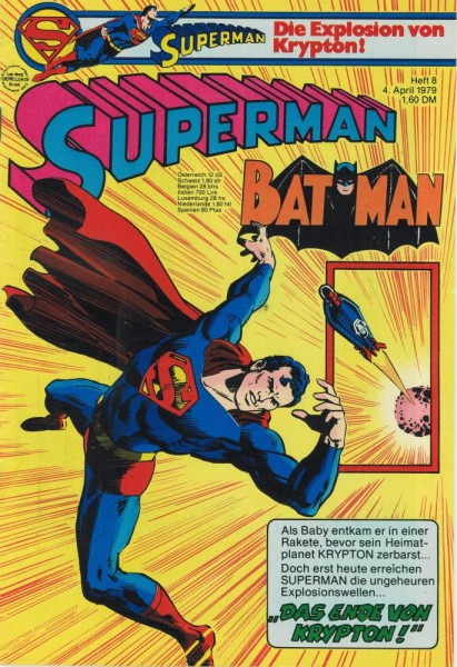 Superman 1979/ 8 (Z1, Sm), Ehapa