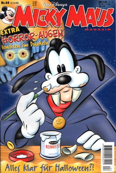 Micky Maus 2001/ 44 (Z1), Ehapa