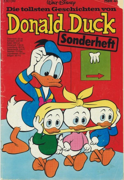 Die tollsten Geschichten von Donald Duck Sonderheft 44 (Z2, Sz), Ehapa