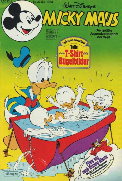 Micky Maus 1983/ 27 (Z1), Ehapa