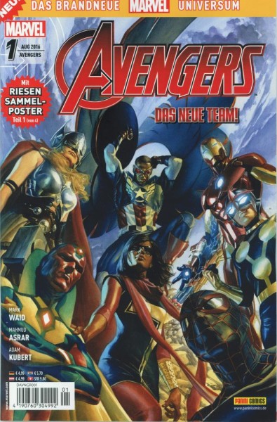 Avengers (All New 2016) 1, Panini