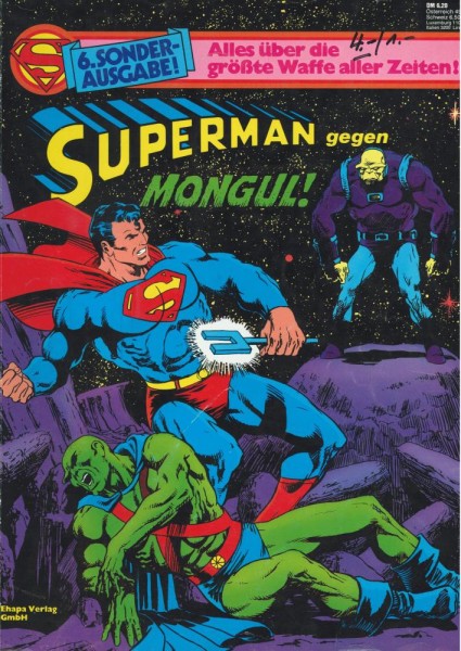 Superman Sonderausgabe 6 (Z1-2, Sz), Ehapa