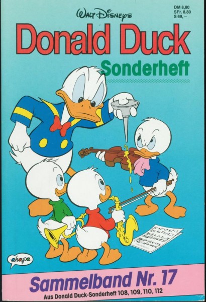 Die tollsten Geschichten von Donald Duck Sammelband 17 (Z1), Ehapa