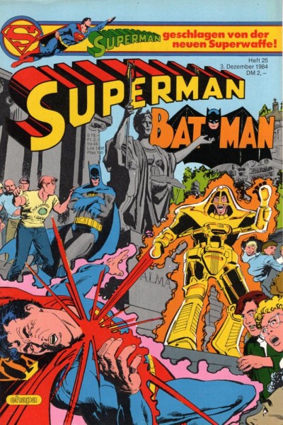 Superman 1984/ 25 (Z1), Ehapa