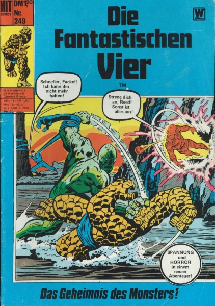 Hit Comics 249 - Die Fantastischen Vier (Z1-2), bsv
