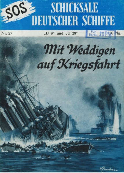 SOS - Schicksale deutscher Schiffe 27 (Z1), Moewig