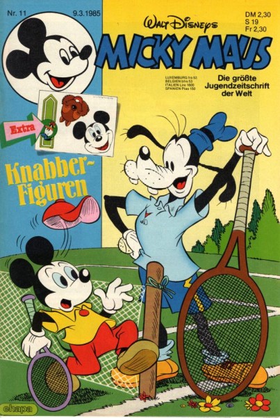 Micky Maus 1985/ 11 (Z0-1), Ehapa