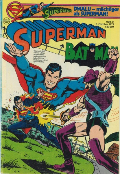 Superman 1979/ 21 (Z1-2), Ehapa