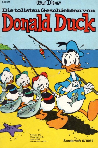 Die tollsten Geschichten von Donald Duck Sonderheft 9 (Z1-), Ehapa