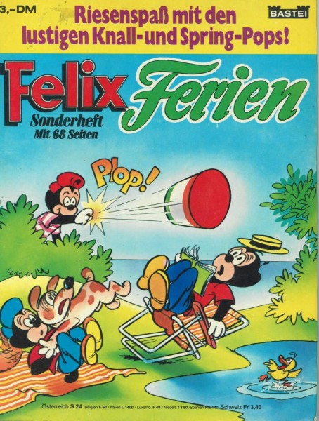 Felix Ferien - Sonderheft 1979 (Z1-2), Bastei
