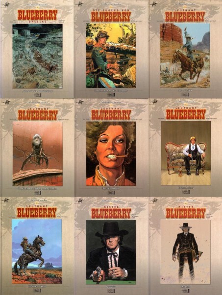 Die Blueberry Chroniken 0-12 (Z0, 1. Aufl.), Ehapa