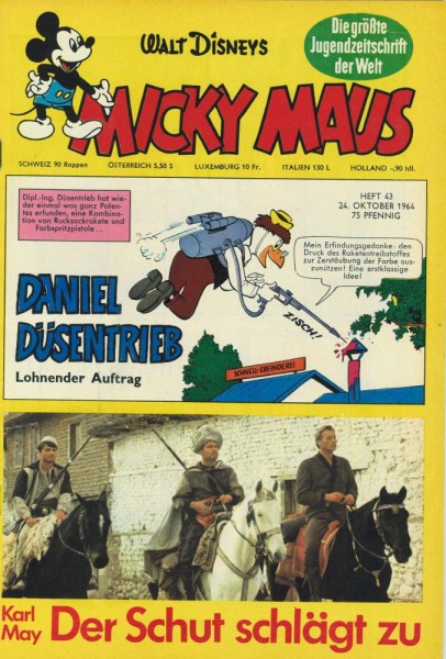 Micky Maus 1964/ 43 (Z1, Sm), Ehapa