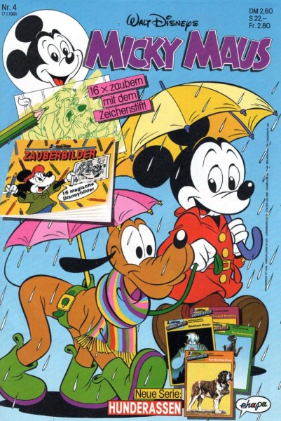 Micky Maus 1991/ 4 (Z0-1), Ehapa