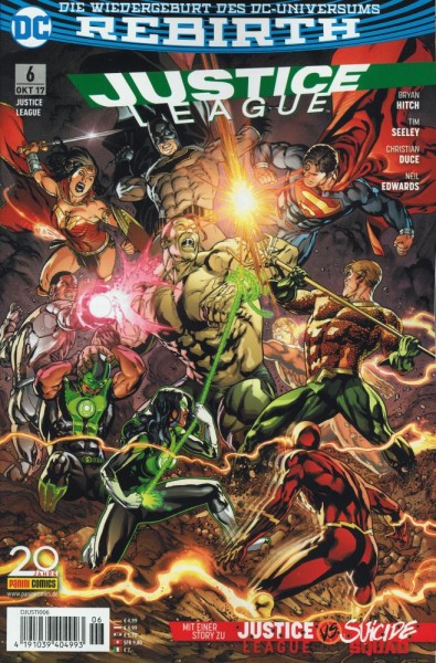 Justice League Rebirth 6, Panini