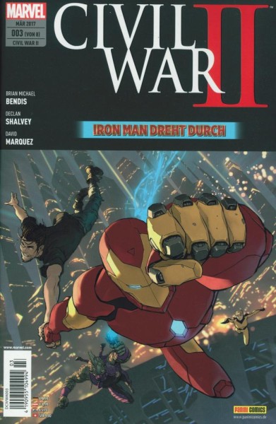 Civil War II 3, Panini