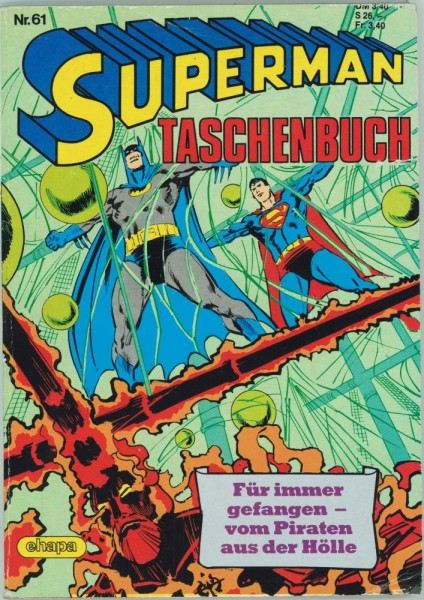 Superman Taschenbuch 61 (Z1-, Sm), Ehapa