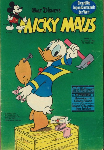 Micky Maus 1966/ 11 (Z2), Ehapa